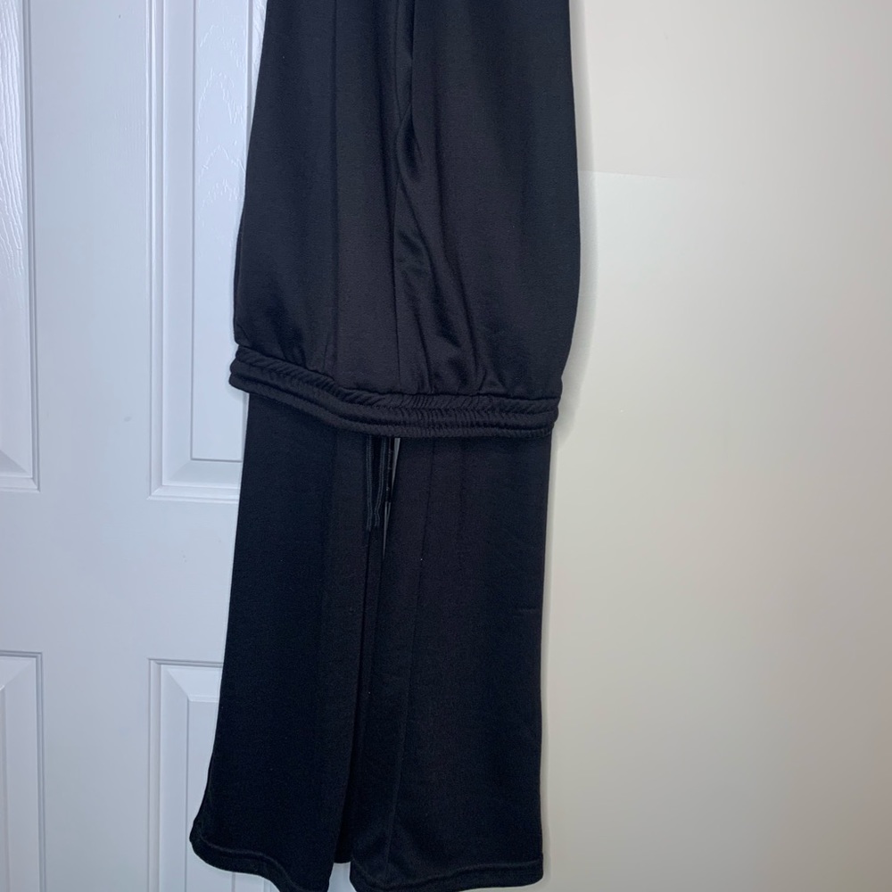 Stacked sweatpants
